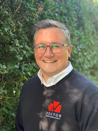 Andrew Flood, Managing Director of Vector